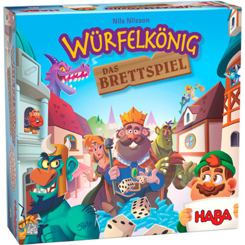 Würfelkönig - Das Brettspiel (Spiel) von Haba Sales GmbH & Co.KG