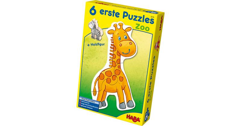 HABA 4276 6 erste Puzzles - Zoo von HABA