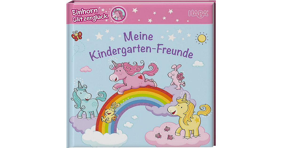 Buch - HABA 300754 Einhorn Glitzerglück – Meine Kindergarten-Freunde Buch - HABA 300754 Einhorn Glitzerglück – Meine Kindergarten-Freunde von HABA