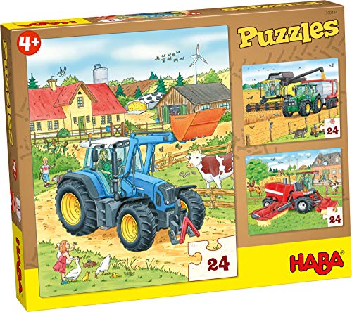 HABA 300444 Puzzles Traktor und Co. von HABA