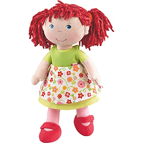 HABA Puppe Liese, 30cm groß, Stoffpuppe mit ausziehbarer Kleidung, bei 30° waschbar, für Kinder ab 18 Monaten - 302110 HABA Puppe Liese, 30cm groß, Stoffpuppe mit ausziehbarer Kleidung, bei 30° waschbar, für Kinder ab 18 Monaten - 302110 von HABA