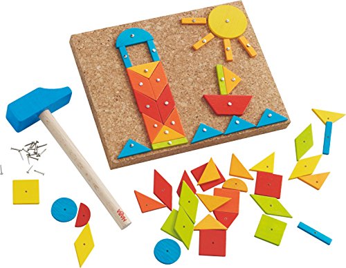 HABA 302963 Nagelspiel Kunterbunt, Kleinkindspielzeug HABA 302963 Nagelspiel Kunterbunt, Kleinkindspielzeug von HABA