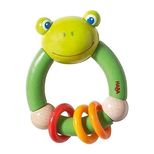 HABA 5189 Greifling Quakefrosch, Kleinkindspielzeug von HABA