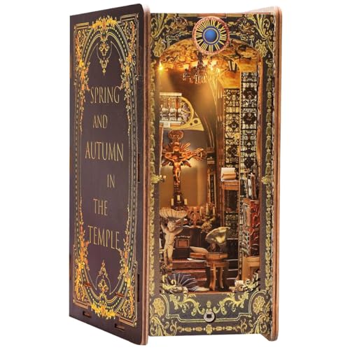 Buchstütze, Holzmodell Book Nook – Kirchenaltar Buchstütze, Holzmodell Book Nook – Kirchenaltar von Habarri