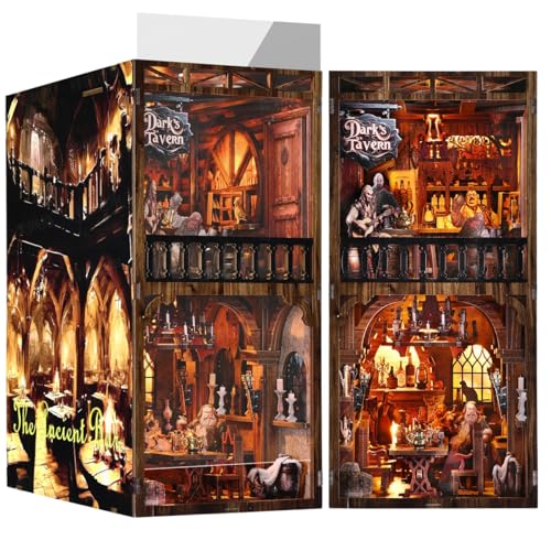 Buchstütze, Holzmodell Book Nook – Taverne zum Silbernen Greif Buchstütze, Holzmodell Book Nook – Taverne zum Silbernen Greif von Habarri