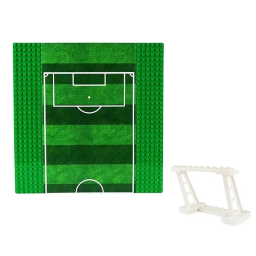 Habarri - Mini Klemmbausteine Set - Mini Stadion Modell - Bausteine mit Sport Motiv - Geschenk für Kinder, Sportfans - Kompatibel mit bekannten Klemmbausteinen - 10 Elemente - Motiv Fußballstadion Habarri - Mini Klemmbausteine Set - Mini Stadion Modell - Bausteine mit Sport Motiv - Geschenk für Kinder, Sportfans - Kompatibel mit bekannten Klemmbausteinen - 10 Elemente - Motiv Fußballstadion von Habarri