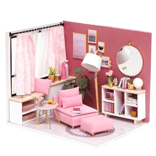 Habarri - Miniaturhaus - Außergewöhnliches DIY-Modell zum Zusammenbauen - Herausragender Realismus und Detailreichtum - Kreatives Hobby - 15x12x13cm - Zosia's Zimmer Habarri - Miniaturhaus - Außergewöhnliches DIY-Modell zum Zusammenbauen - Herausragender Realismus und Detailreichtum - Kreatives Hobby - 15x12x13cm - Zosia's Zimmer von Habarri