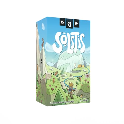 Hachette Boardgames Solstis Zeichenspiel für zwei Spieler, ab 8 Jahren, für 2 Spieler, 15 Minuten von Hachette Boardgames