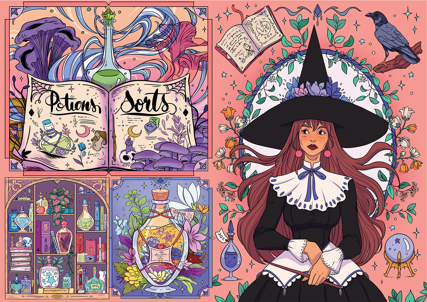 Hachette L'Atelier des Sortilèges 1000 Teile Puzzle Hachette-Puzzle-0020 Hachette L'Atelier des Sortilèges 1000 Teile Puzzle Hachette-Puzzle-0020 von Hachette