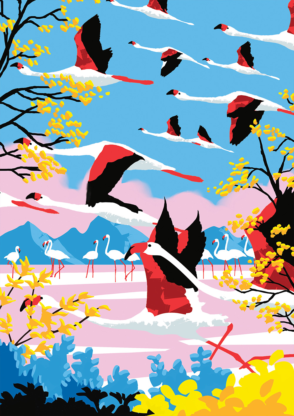 Hachette L'Envol des Flamants Roses 500 Teile Puzzle Hachette-Puzzle-0001 Hachette L'Envol des Flamants Roses 500 Teile Puzzle Hachette-Puzzle-0001 von Hachette