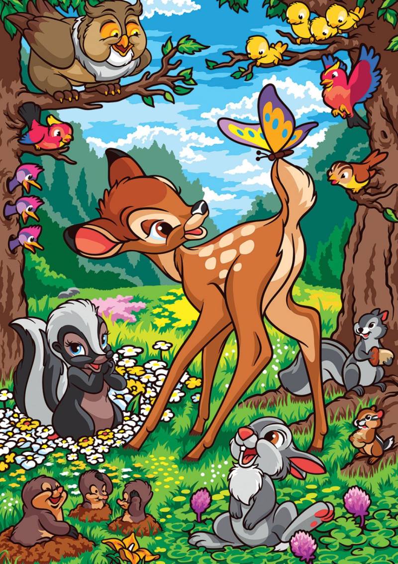 Hachette Puzzle 500 Teile – Grands Classiques Disney: Bambi - Hachette Puzzle 500 Teile – Grands Classiques Disney: Bambi - von Hachette