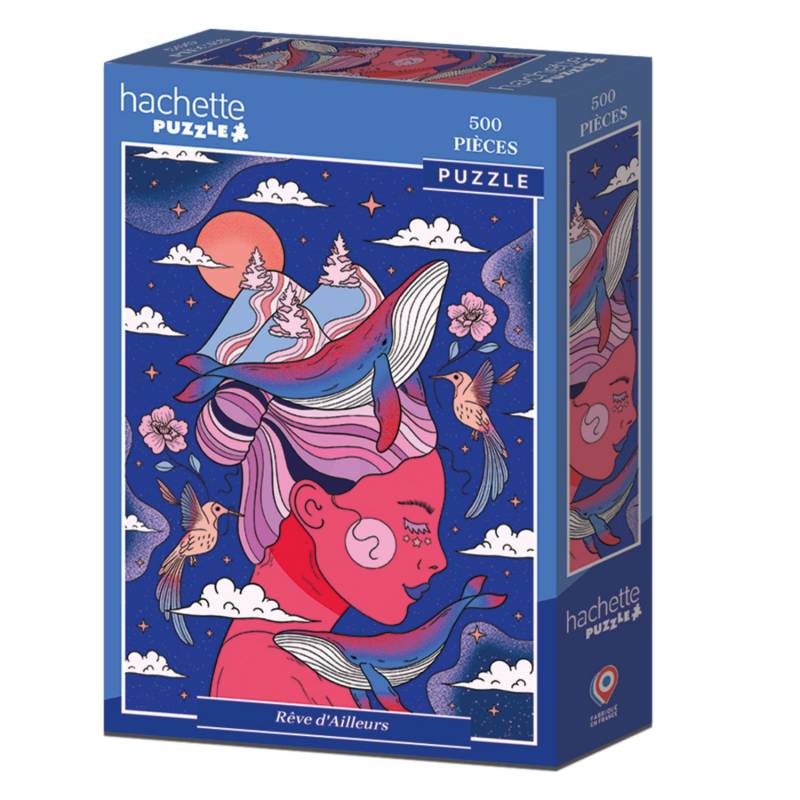 Hachette Puzzle 500 Teile - Rêve d'Ailleurs - von Hachette