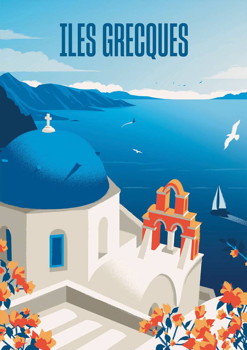 Hachette Urlaubsträume Griechische Inseln 500 Teile Puzzle Hachette-Puzzle-0010 von Hachette