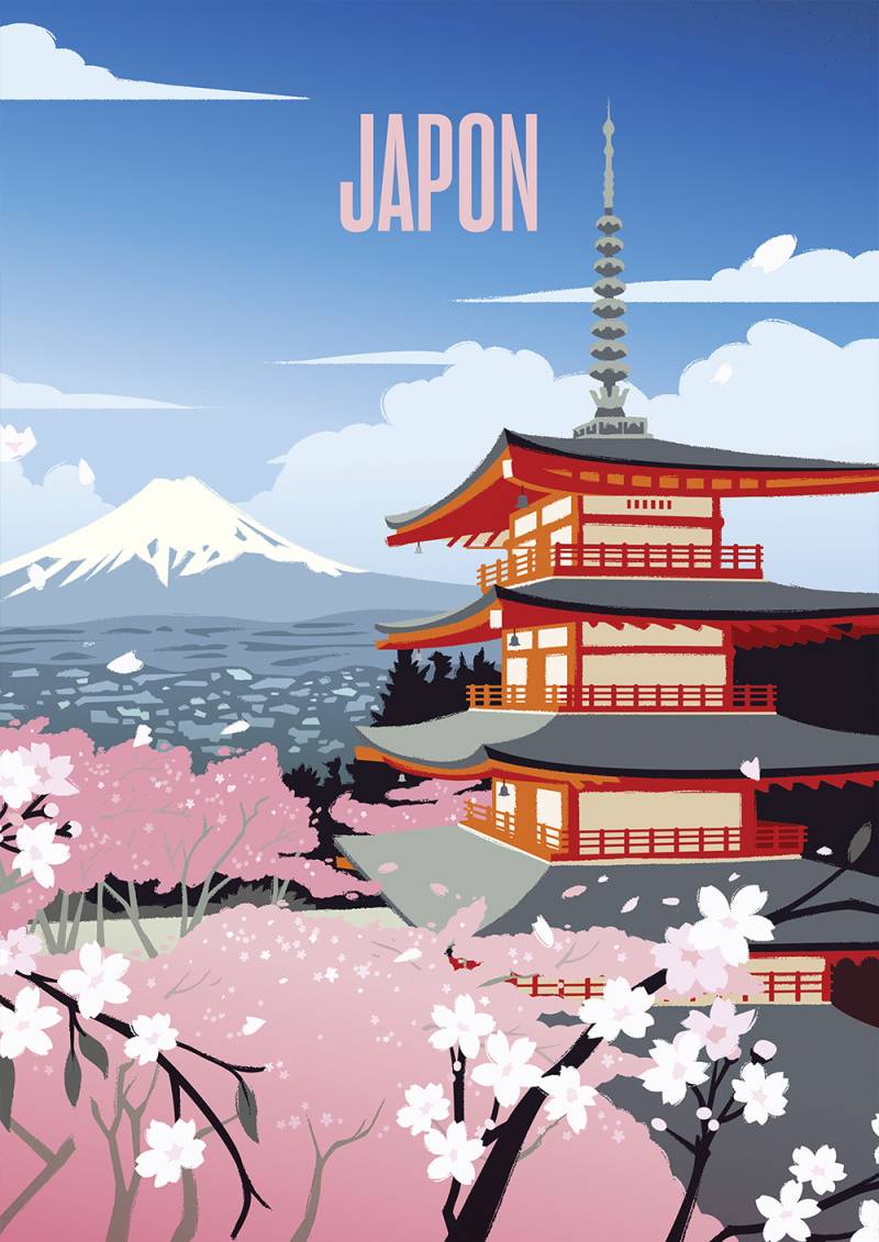 Hachette Urlaubsträume Japan 500 Teile Puzzle Hachette-Puzzle-0009 von Hachette