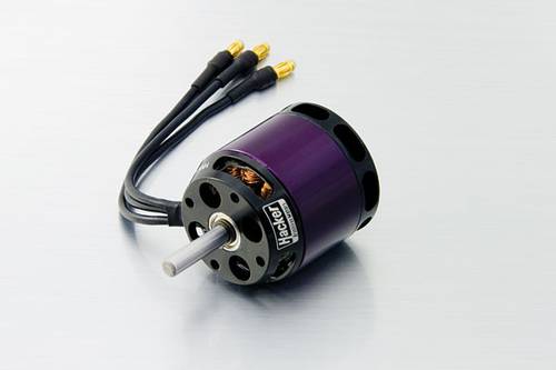 Hacker A30-12L V2 6-Pole Flugmodell Brushless Elektromotor kV (U/min pro Volt): 2800 Windungen (Turn von Hacker