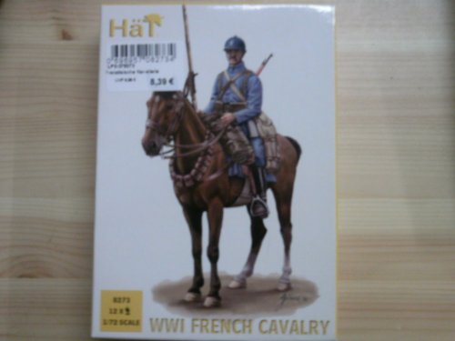 HäT 1/72 Französische Kavallerie Modellbausatz: 12 Reiter mit Pferd, zum Zusammenbauen und Bemalen, für 12+ Jahre, enthält 12 Plastikfiguren von Reitern mit Pferden HäT 1/72 Französische Kavallerie Modellbausatz: 12 Reiter mit Pferd, zum Zusammenbauen und Bemalen, für 12+ Jahre, enthält 12 Plastikfiguren von Reitern mit Pferden von HäT