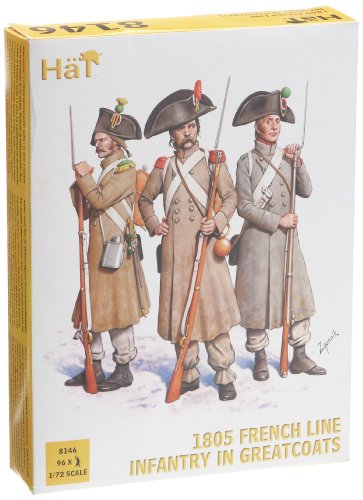 HäT 8146 - Franzöische Infanterie 1805 im Soldatenmantel von HäT