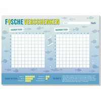Spiele-Block Fische Verschenken A5 von Häfft
