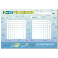 Spiele-Block Fische Verschenken A5 Spiele-Block Fische Verschenken A5 von Häfft