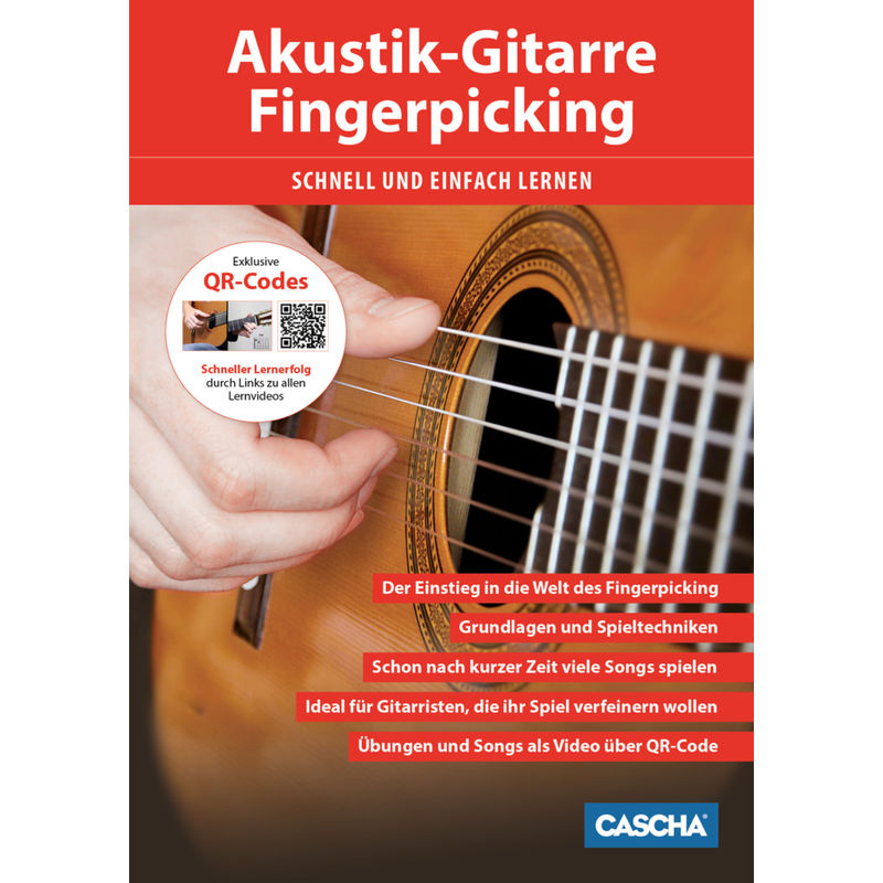 Akustik-Gitarre Fingerpicking - Schnell und einfach lernen von Hage Musikverlag