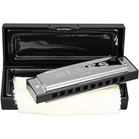 Blues Harmonica in C (incl. case and cleaning cloth) von Hage Musikverlag