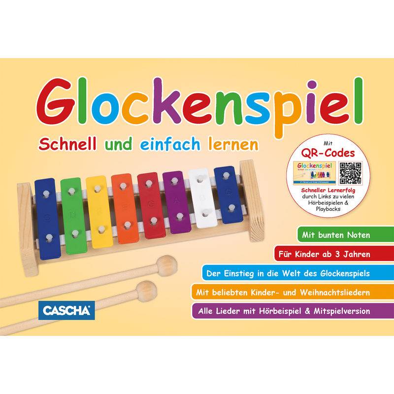 Glockenspiel, m. Audio-CD von Hage Musikverlag
