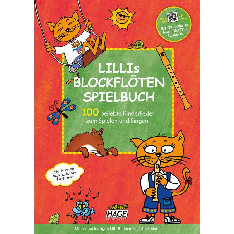 Lillis Blockflöten Spielbuch von Hage Musikverlag