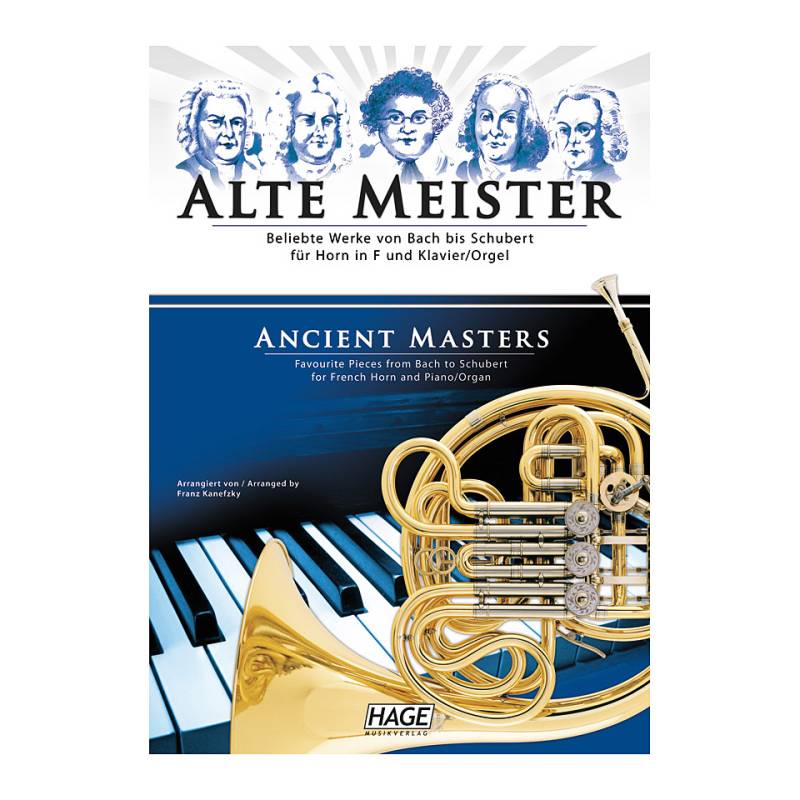 Hage Alte Meister für Horn und Klavier Notenbuch von Hage