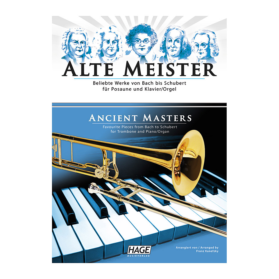 Hage Alte Meister für Posaune und Klavier Notenbuch Hage Alte Meister für Posaune und Klavier Notenbuch von Hage