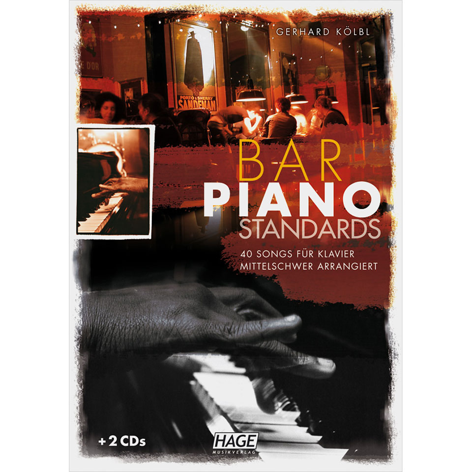 Hage Bar Piano Standards Notenbuch von Hage