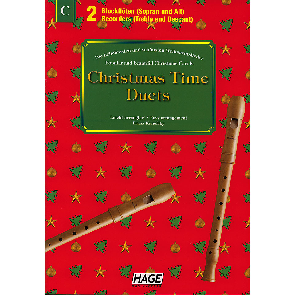 Hage Christmas Time Duets Notenbuch von Hage