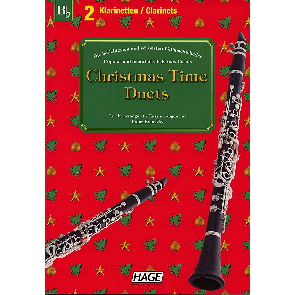 Hage Christmas Time Duets Notenbuch von Hage