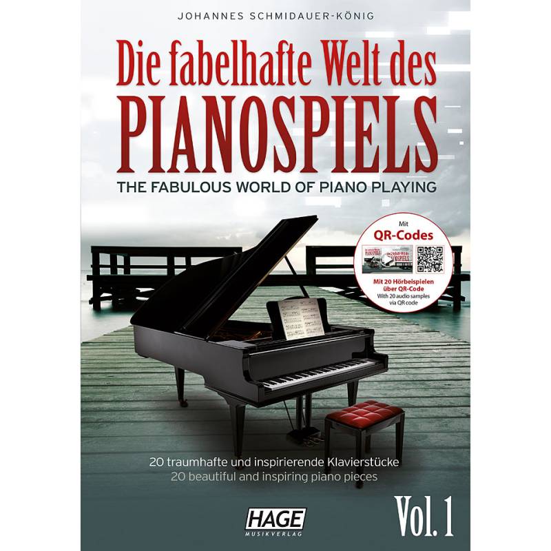 Hage Die fabelhafte Welt des Pianospiels Vol.1 Notenbuch von Hage