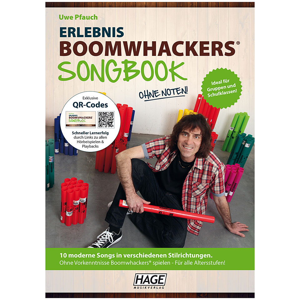 Hage Erlebnis Boomwhackers Songbook Lehrbuch von Hage