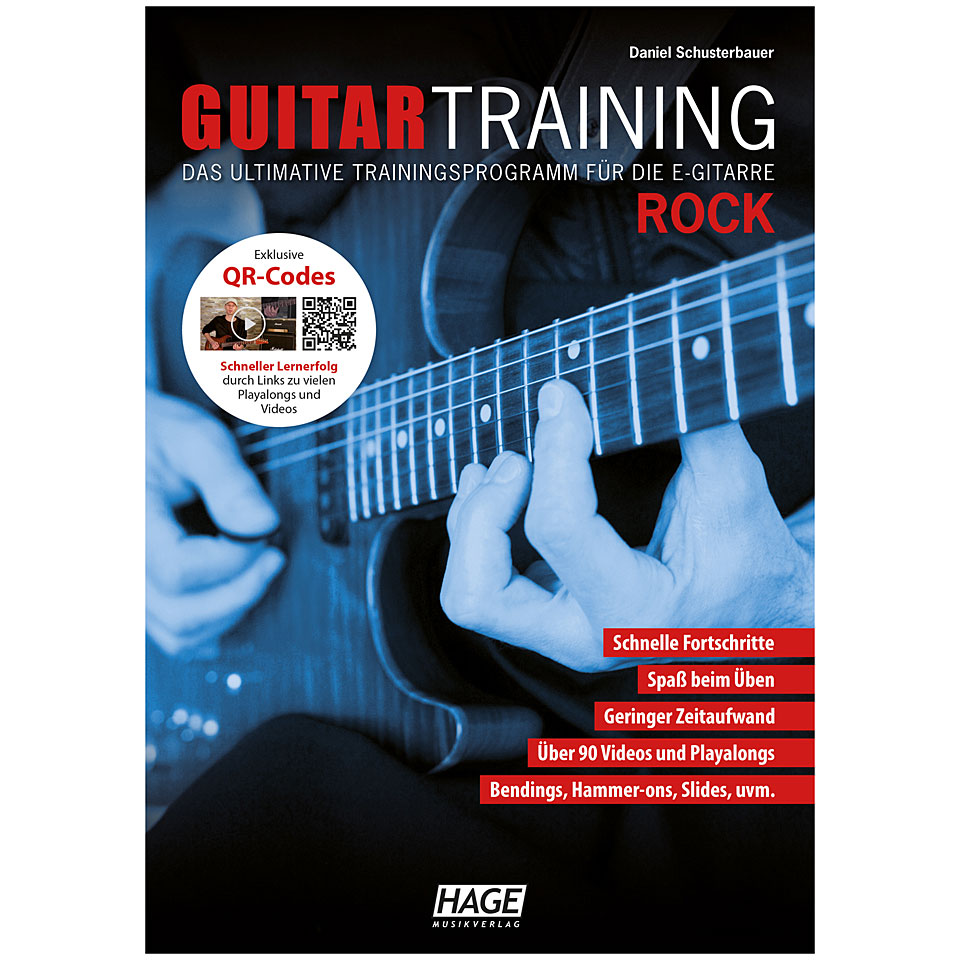 Hage Guitar Training Rock Lehrbuch von Hage