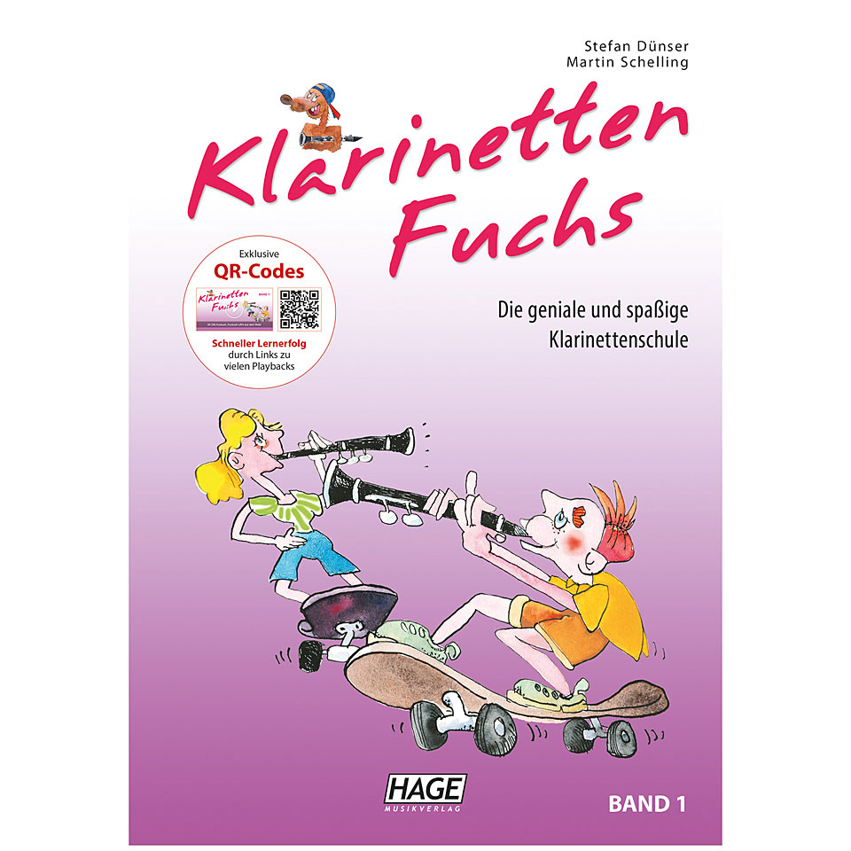 Hage Klarinetten-Fuchs Bd.1 Lehrbuch von Hage