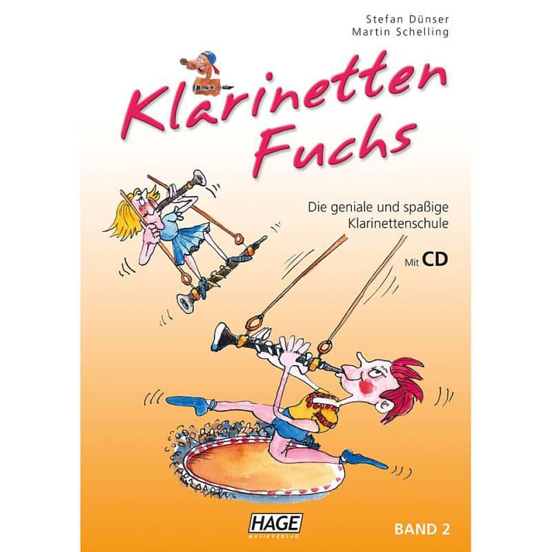 Hage Klarinetten-Fuchs Bd.2 Lehrbuch von Hage