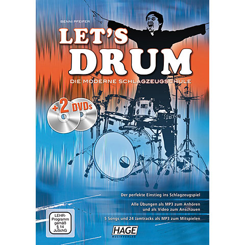 Hage Let&#39;s Drum Lehrbuch von Hage