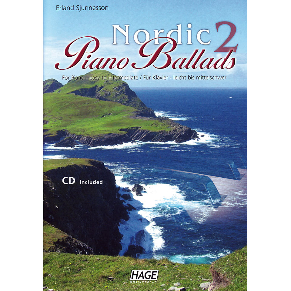 Hage Nordic Piano Ballads 2 Notenbuch von Hage
