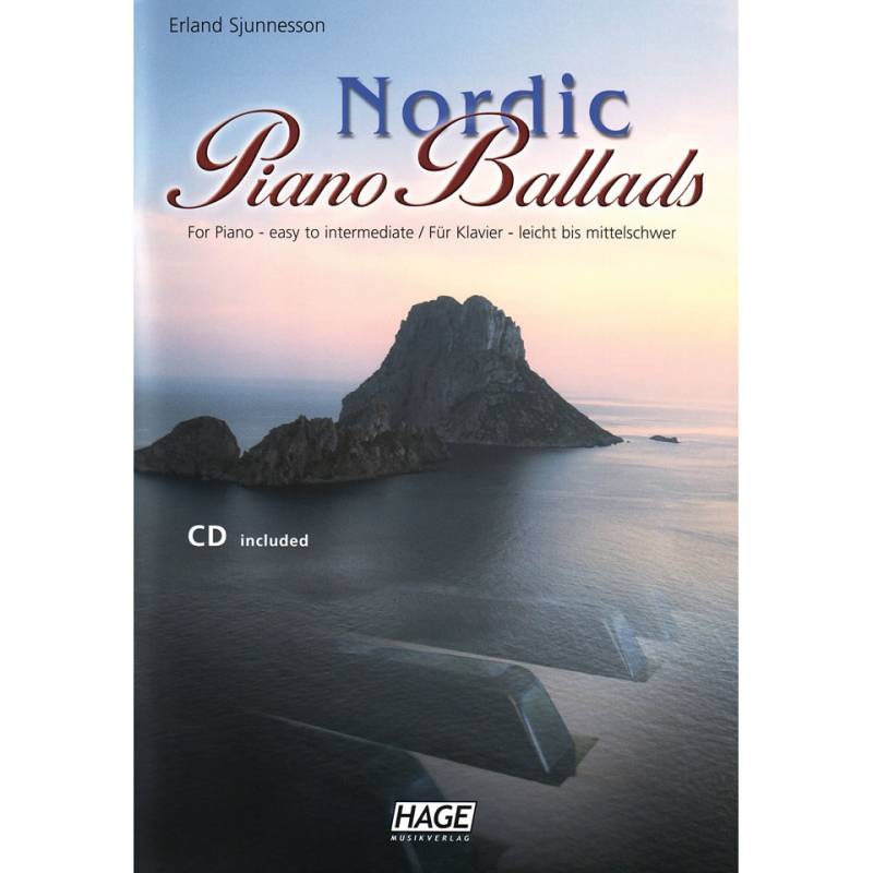 Hage Nordic Piano Ballads Notenbuch von Hage