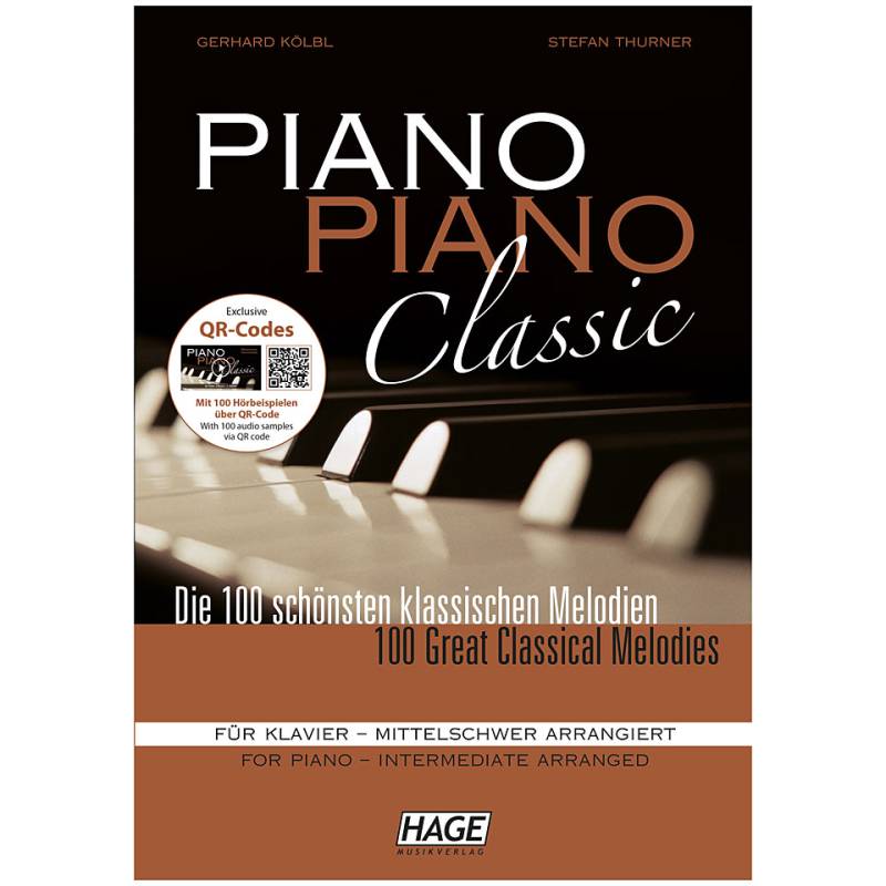 Hage Piano Piano Classic (Mittelschwer) Notenbuch von Hage