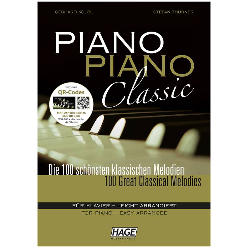 Hage Piano Piano Classic Notenbuch von Hage