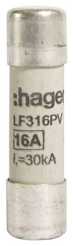 Hager LF316PV LF316PV Feinsicherung (Ø x L) 10mm x 38mm Inhalt 10St. von Hager