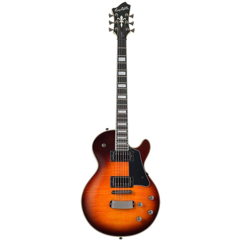 Hagstrom Super Swede LTD -Tiger Burst E-Gitarre von Hagstrom