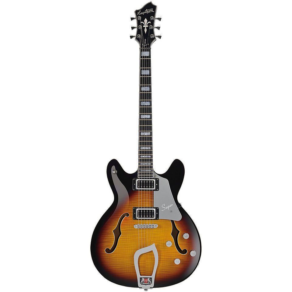 Hagstrom Super Viking Tobacco Sunburst E-Gitarre von Hagstrom