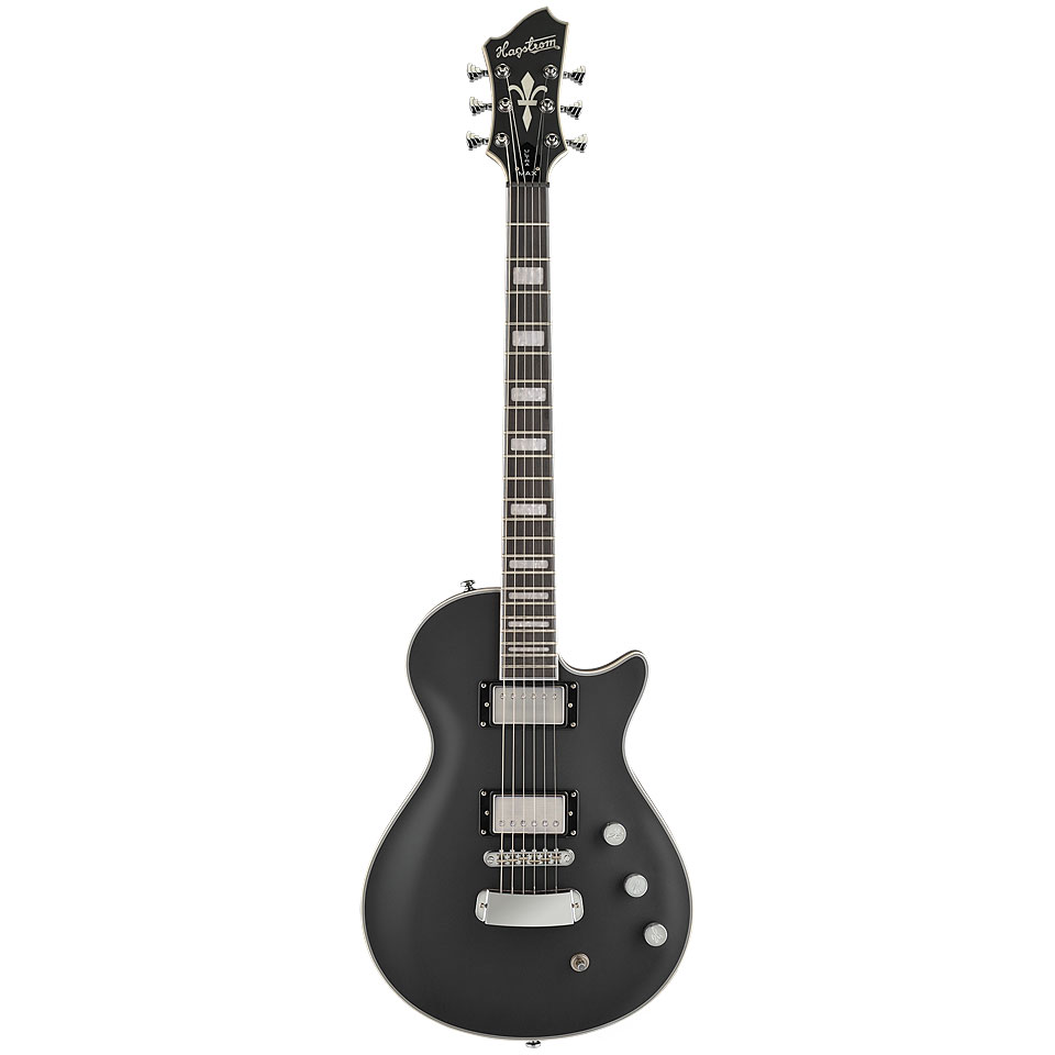 Hagstrom Ultra Max Black Satin E-Gitarre von Hagstrom