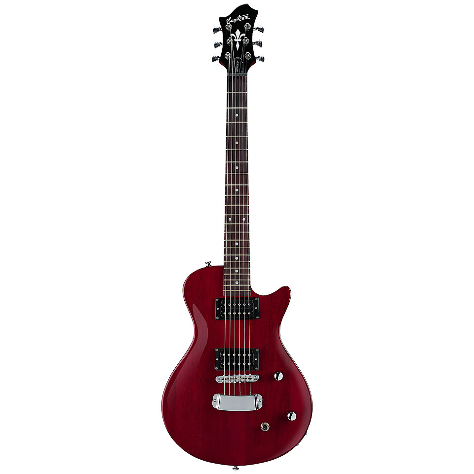 Hagstrom Ultra Swede ESN Wild Cherry Transparent E-Gitarre von Hagstrom