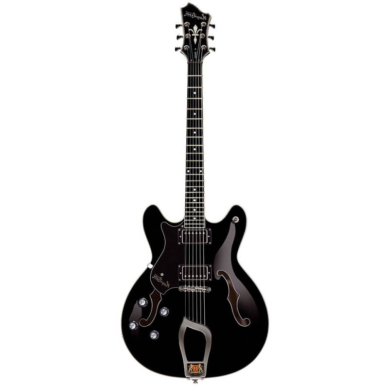 Hagstrom Viking Black E-Gitarre Lefthand von Hagstrom