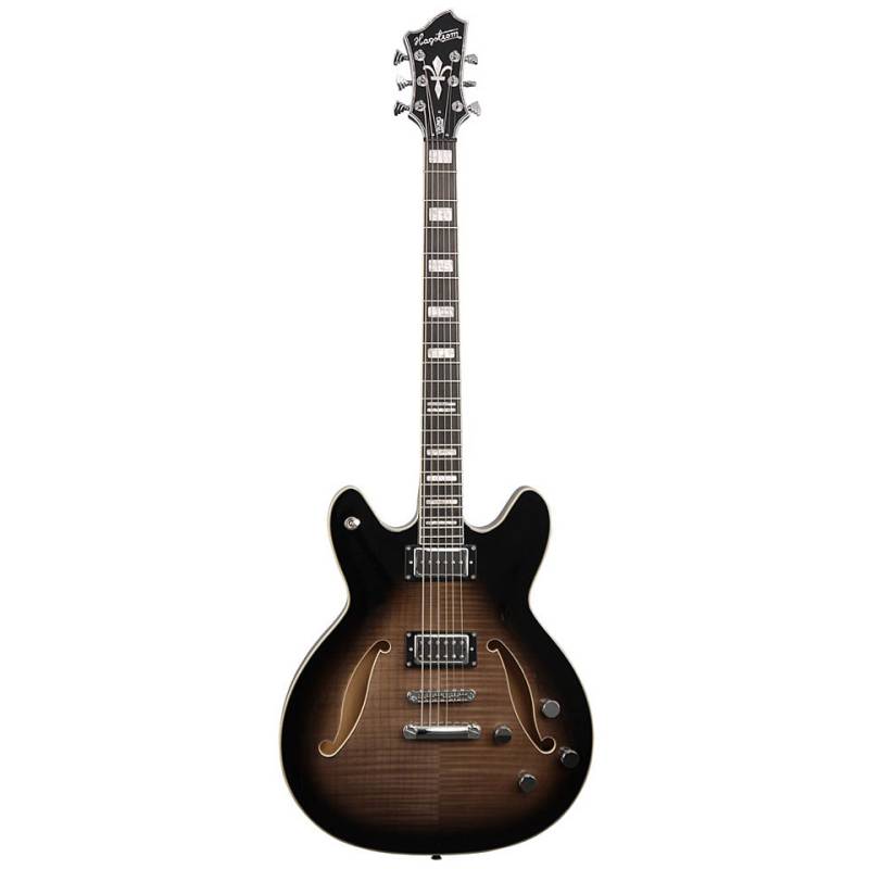 Hagstrom Viking Deluxe Baritone CBK E-Gitarre von Hagstrom