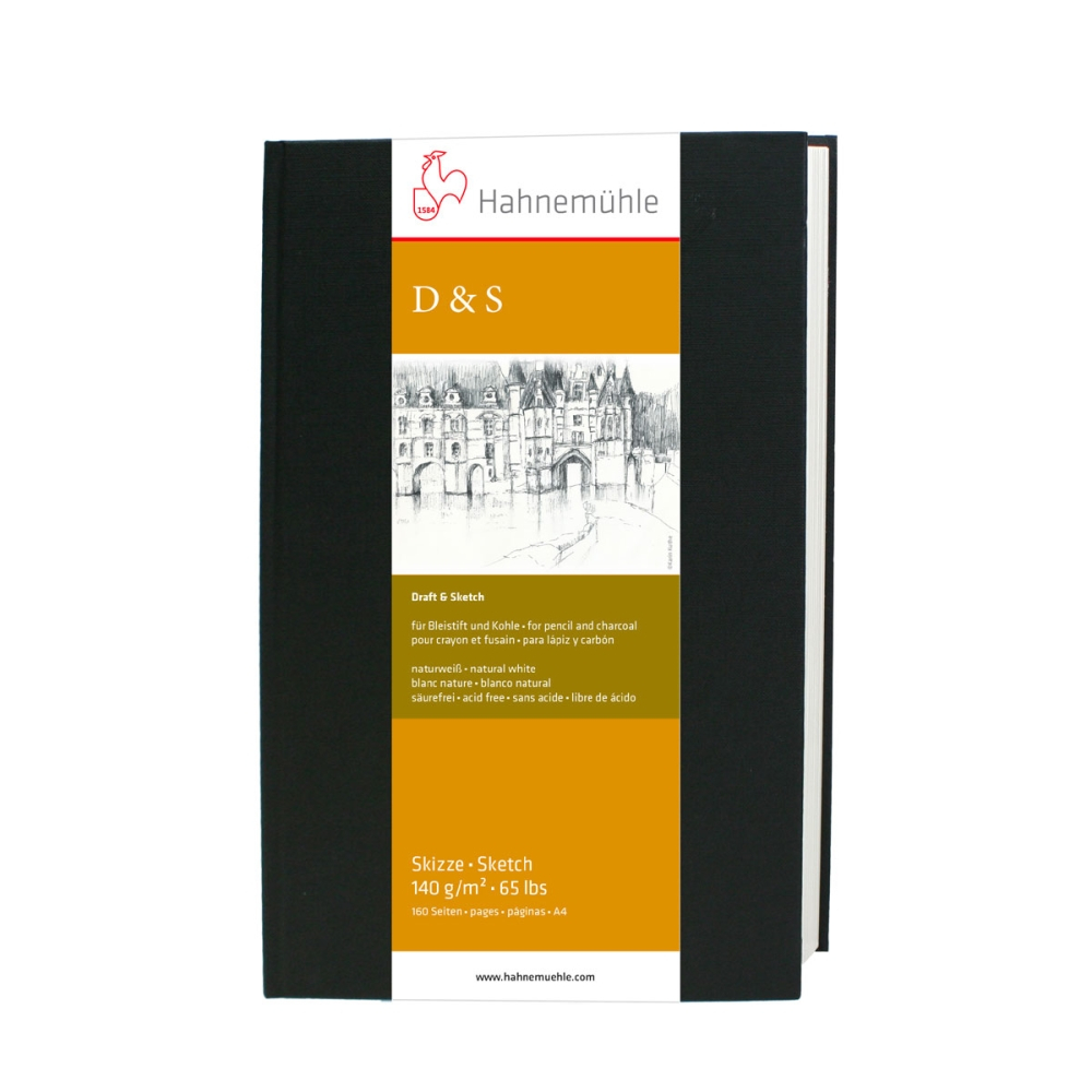 Hahnemühle Skizzenbuch D&S DIN A4 Hochformat schwarz Hahnemühle Skizzenbuch D&S DIN A4 Hochformat schwarz von Hahnemühle